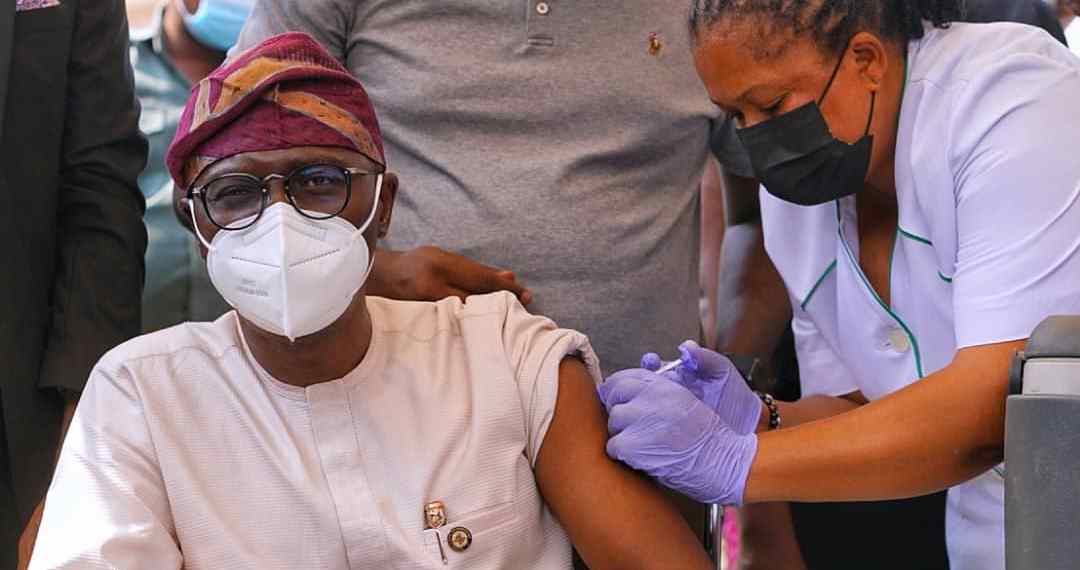 Sanwo-Olu, deputy take COVID-19 vaccine