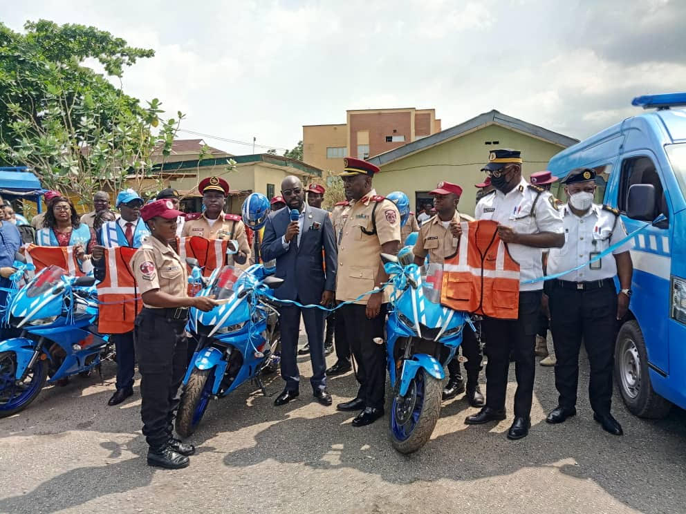 FRSC Inaugurates Quick Response Power bikes in Lagos