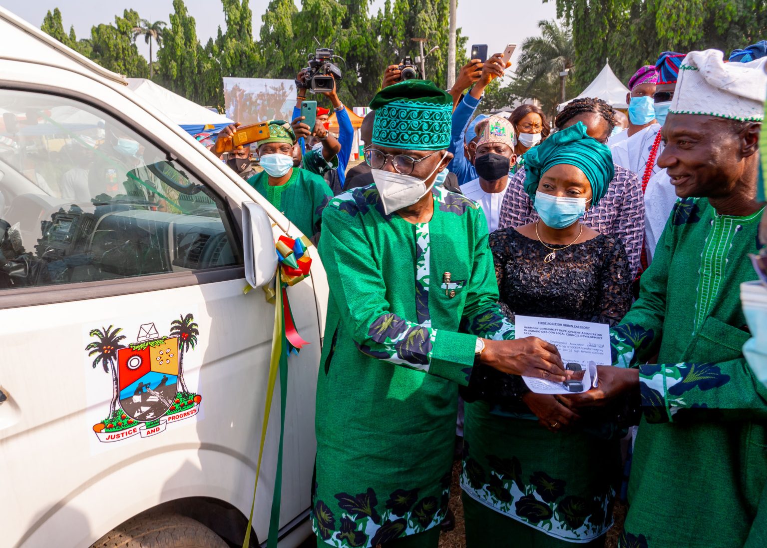 Yuletide: Sanwo-Olu cautions residents on COVID, security, fire outbreaks