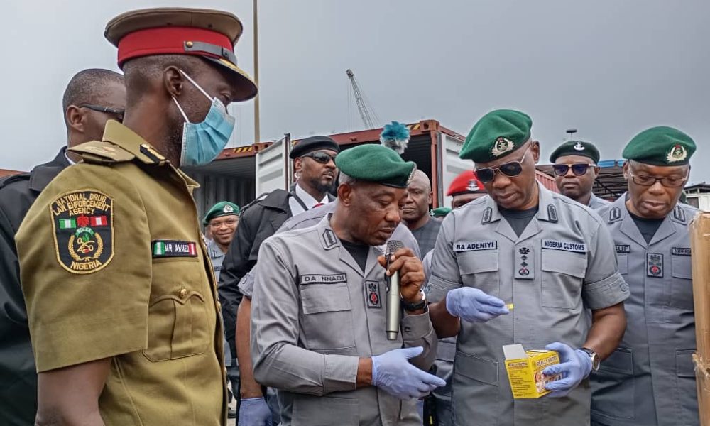 TIN CAN: Customs Intercepts N4bn Illicit Drugs – Maritime First Newspaper